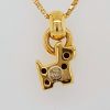 Gouden hanger/ bedel 'hond' #3831 - Afbeelding 4