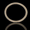 14 Karaat gouden bangle armband. #28122 - Afbeelding 2